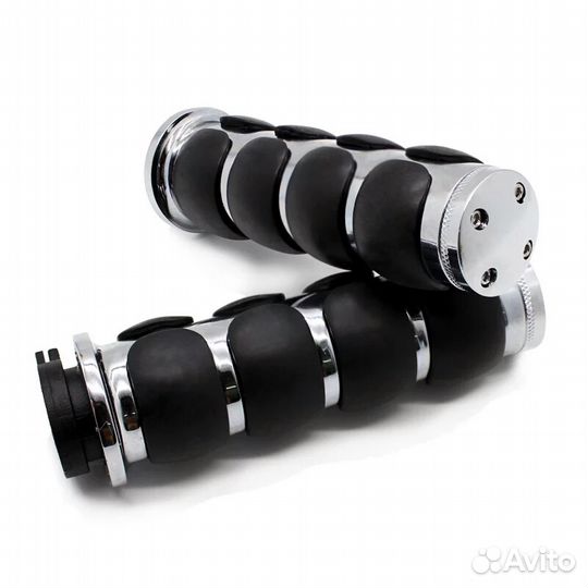 Ручки на руль мотоцикла, грипсы 25мм