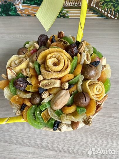 Букет из сухофруктов/букет учителю на 1 сентября