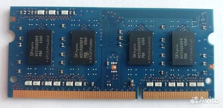 Оперативная память для ноутбука Hynix 4 гб DDR3L 1