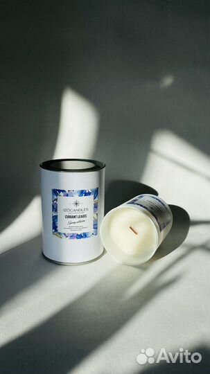 Ароматическая свеча Листья Смородины