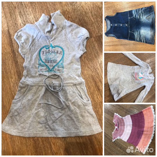 Вещи и обувь на девочку 3-4 года