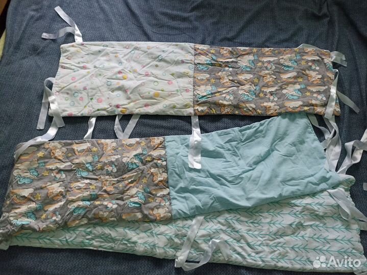 Бортики в кроватку