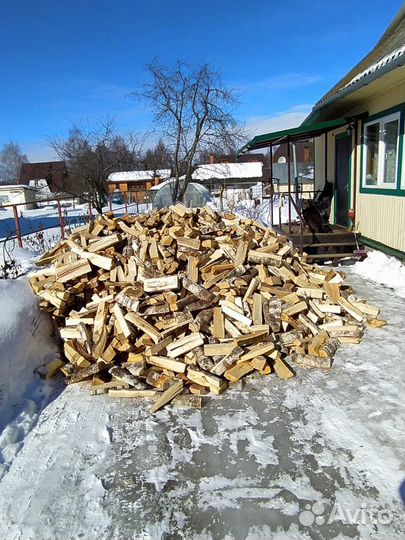 Дрова березовые колотые, Песок, Щебень