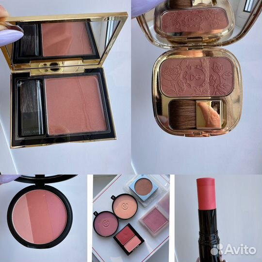 Румяна Dolce gabbana, Estée Lauder, Chanel