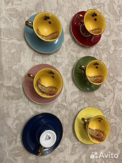 Сервиз кофейный Aynsley, Англия