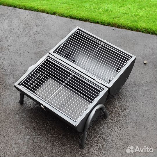 Мангал, Гриль, барбекю угольный с крышкой
