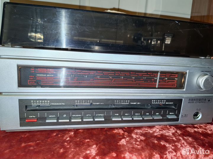 Радиола Кантата 205 стерео с родными колонками