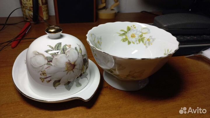 Набор посуды лимонница и конфетница