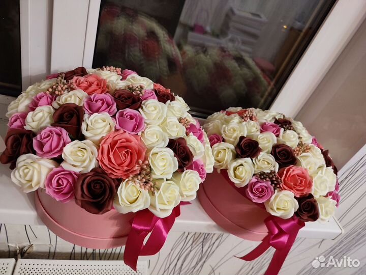 Букет пенных роз