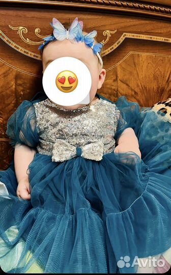 Платье для девочки 74