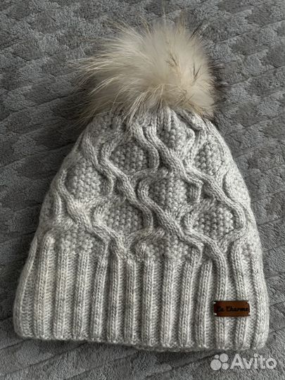 Шапка и снуд для девочки 50-52