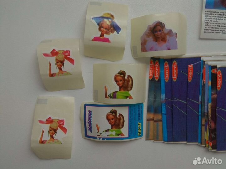 Наклейки Barbie Nacar, Kent