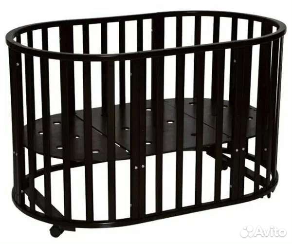 Детская кроватка 2в1 на колëсеках