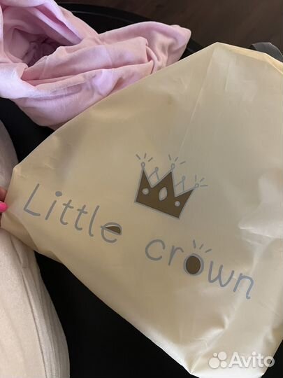 Кокон для новорожденных Little crown