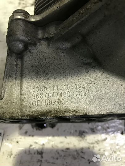 Корпус масляного фильтра Пежо 408 Peuget 408