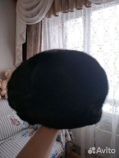 Берет норковый