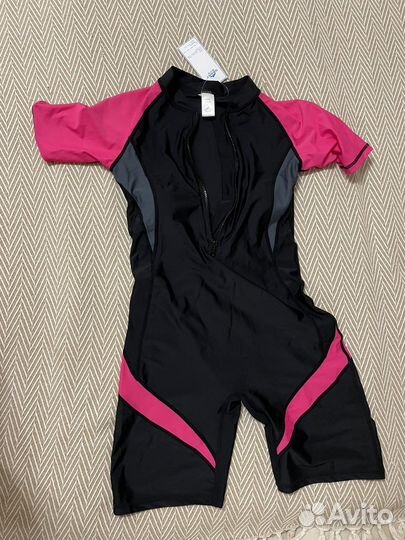 Гидрокостюм женский новый слитный купальник
