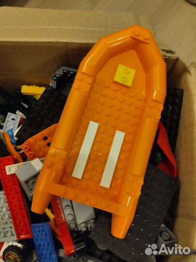 Lego россыпью коробке