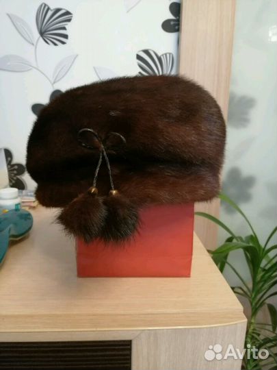 Берет норковый