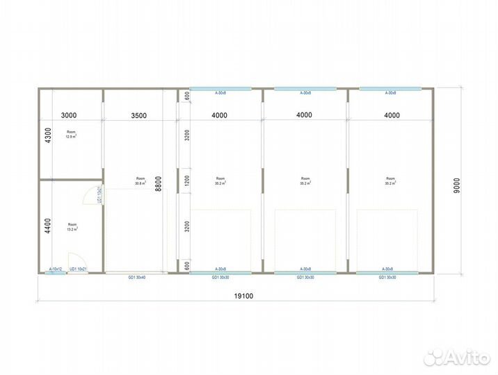 Лстк каркас сто на 4 поста (напрмую с завода)
