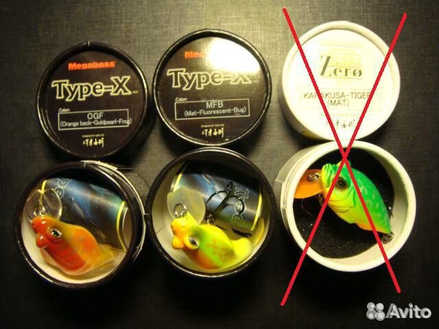 Лягушки Megabass Type-X и Griffon Zero