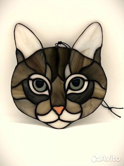 Кот, Витражный портрет питомца