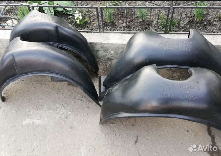 Защита арок (подкрылки) LADA Priora комплект 4шт