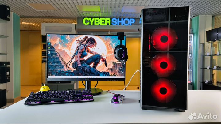 Игровой i5(12x4800 Mhz/16GB DDR4/RTX 2070S/SSD)