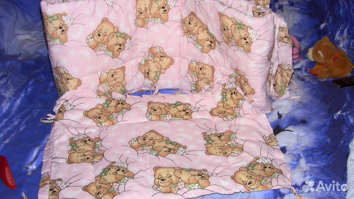 Бортики на кроватку