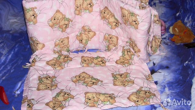 Бортики на кроватку