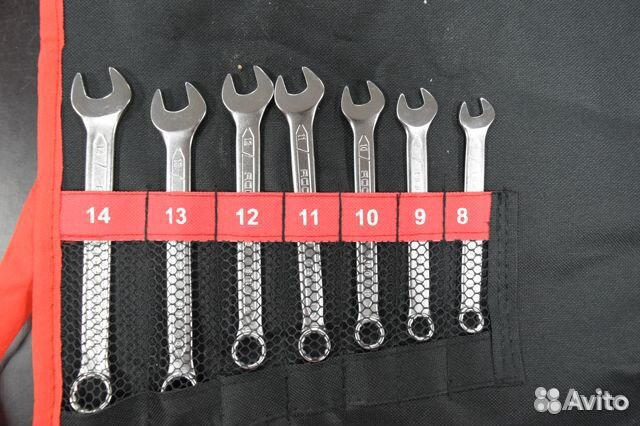 Набор ключей комбинированных 8-32мм 18 предметов