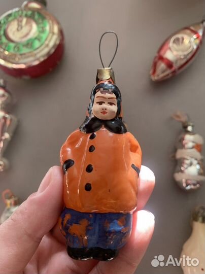 Елочные игрушки СССР винтаж