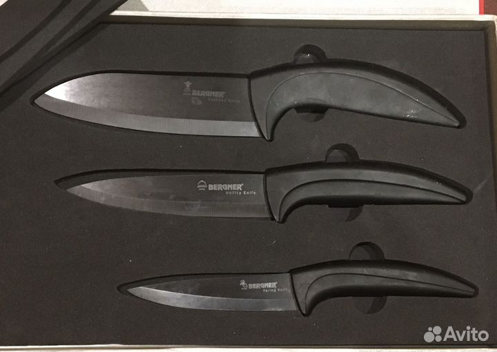 Набор кухонных ножей (керамика)