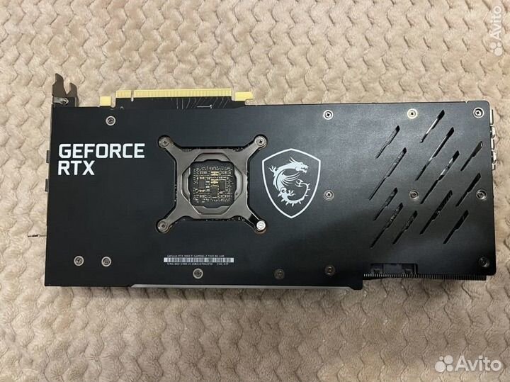 Видеокарта msi rtx 3060 ti gaming z trio 8 gb
