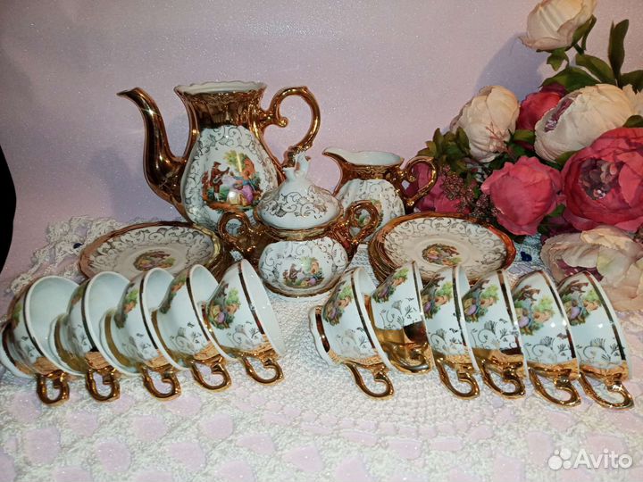 Кофейный сервиз Бавария Мадонна, по предметно