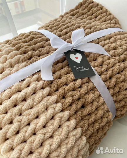 Плед ручной работы