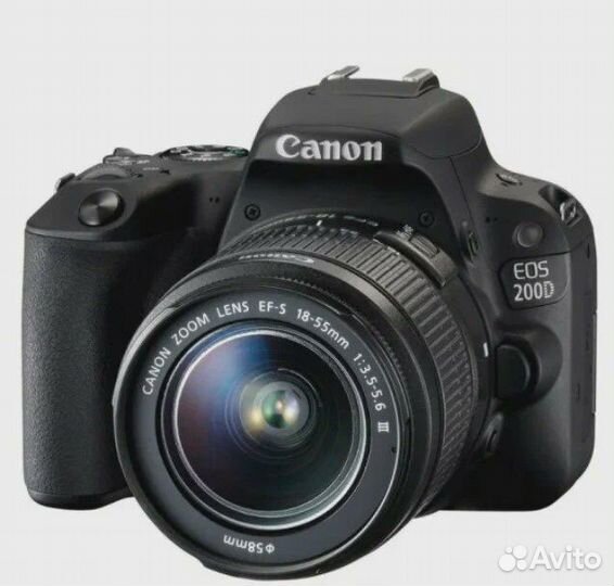 Canon 200D KIT 18-55 III + Карта памяти