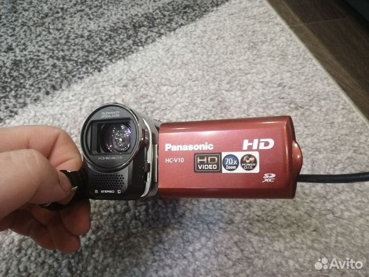 Видеокамера Panasonic hc-v-10