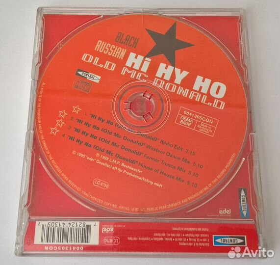 Black Russian - Hi Hy Ho (Single, 1995, CD)