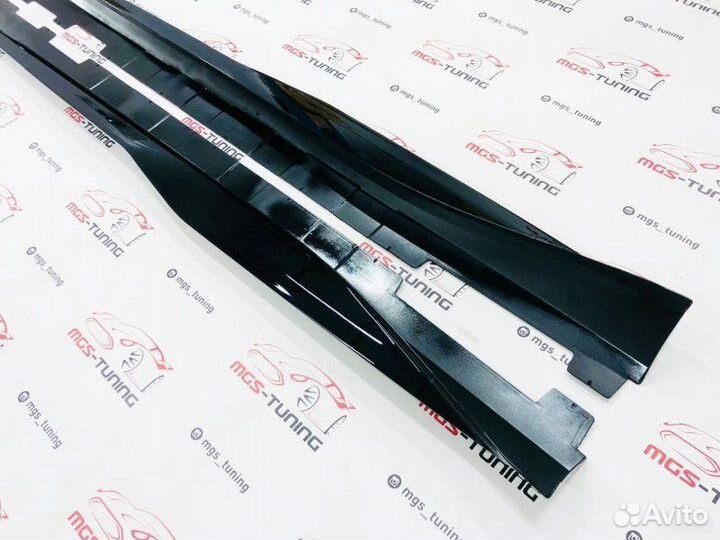 Комплект порогов ZL1 на Chevrolet Camaro 16-18г