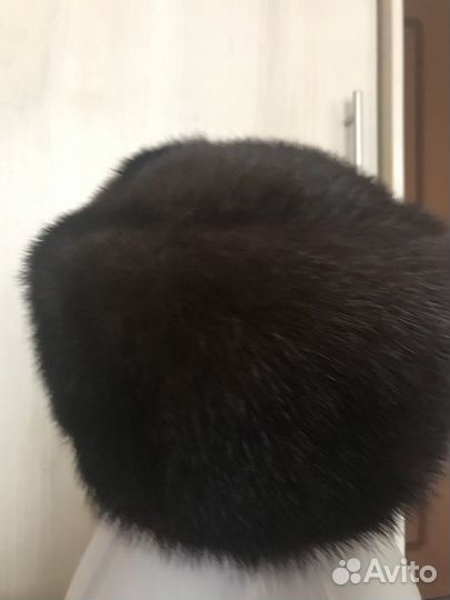 Зимняя женская шапка из норки