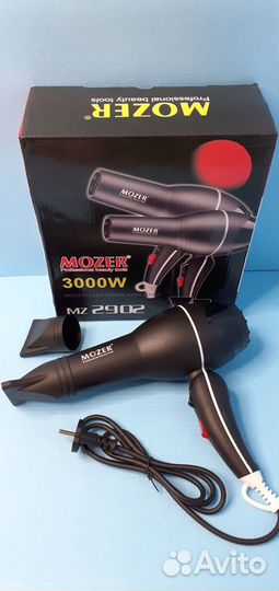 Фен для волос Mozer Beauty Деликатная сушка волос