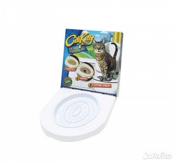 Система приучения кошек к унитазу