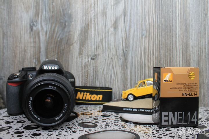 Зеркальный фотоаппарат Nikon d3100