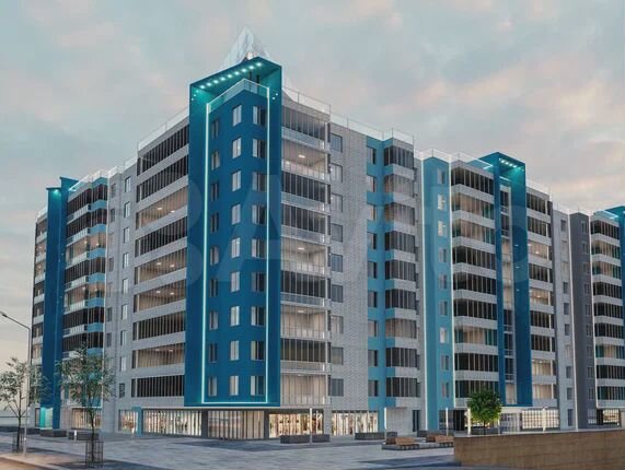 1-к. квартира, 55,2 м², 5/9 эт.