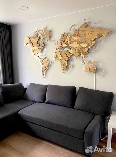 Карта мира лучший подарок