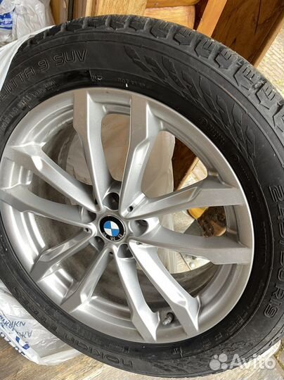 Колеса bmw x3 g01 r19 зимние в сборе 4шт