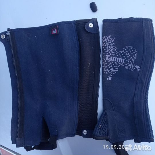 Краги для верховой езды детские