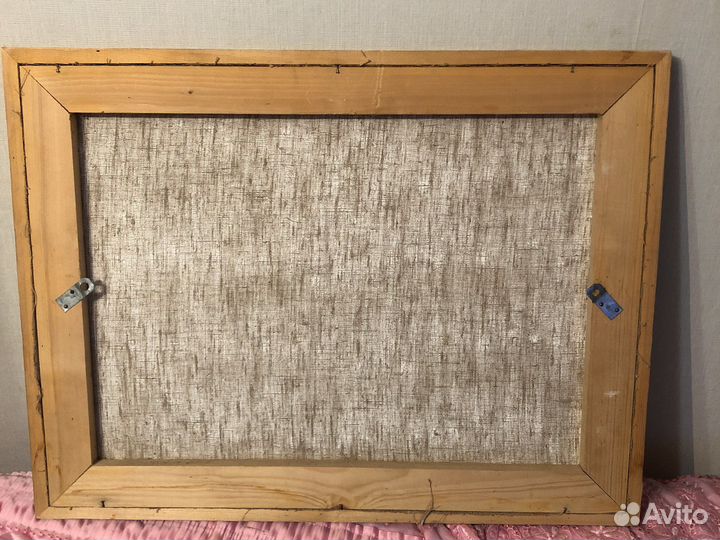 Картина маслом на холсте старинная