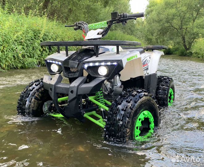 Новый бензиновый квадроцикл маугли Hardy 8 125cc